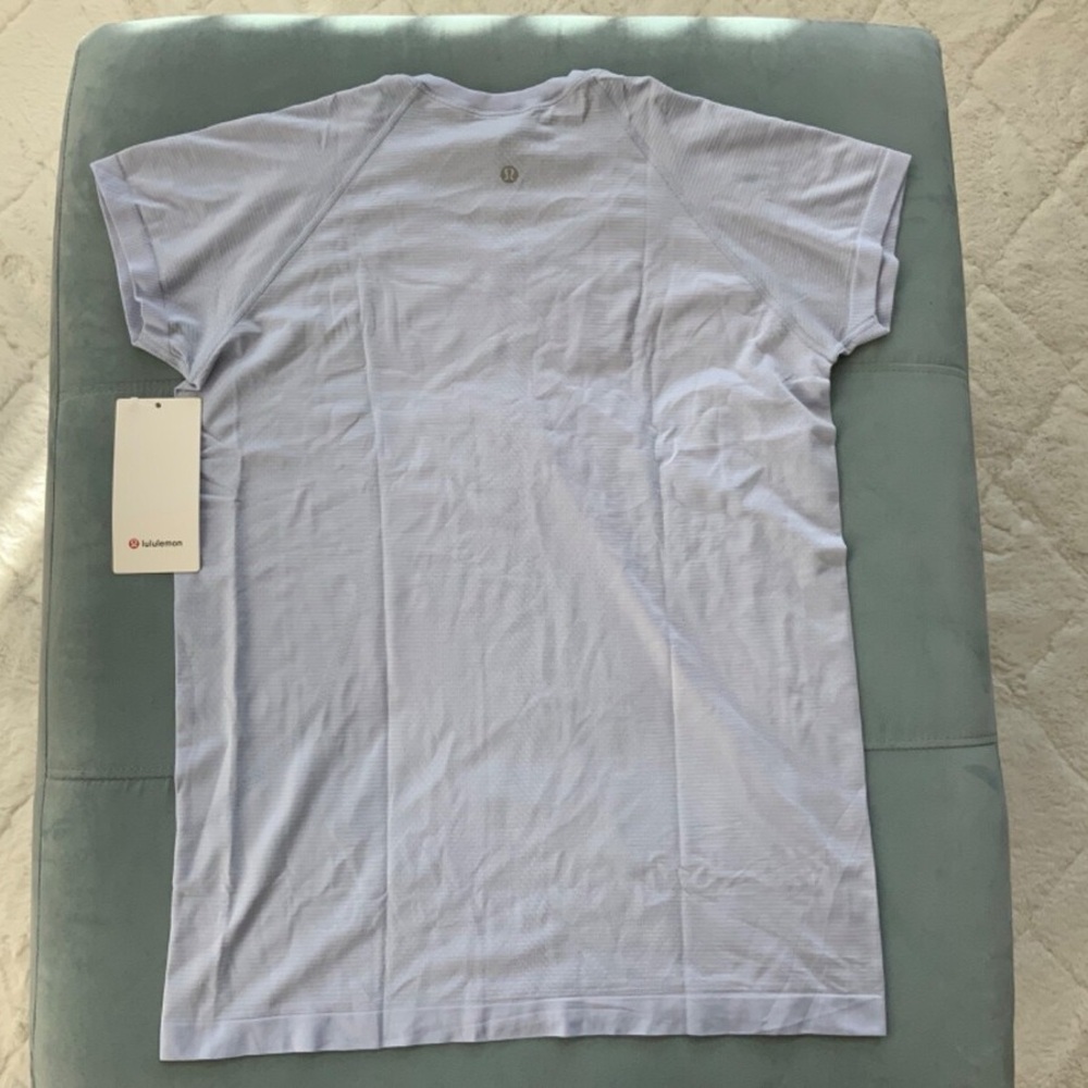 Lululemon Athletica Sky Blue Tee - Picture 7 of 9